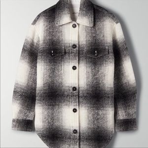 Aritzia Wilfred Ganna shacket size Small
